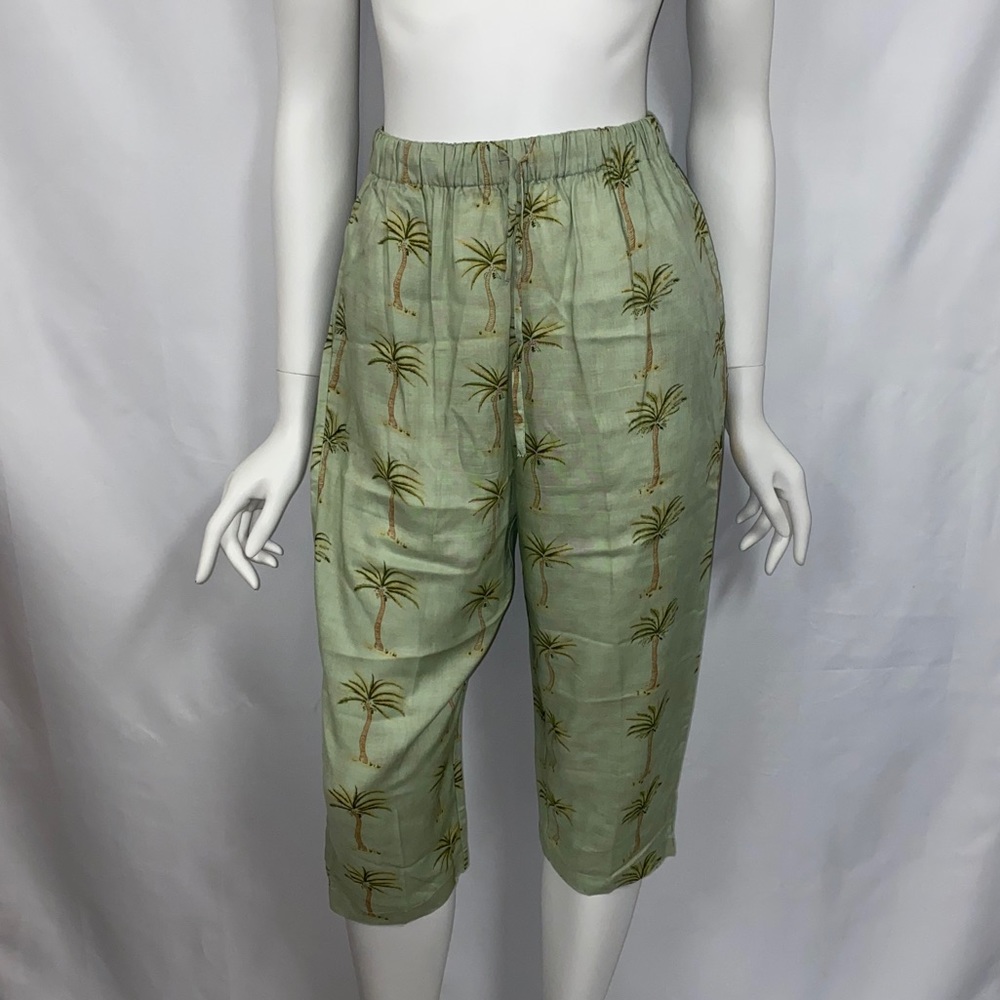 VINTAGE palm tree pants